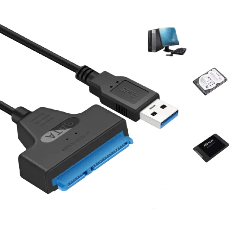 6 GBPS SATA To USB 3.0 Cable Adapter - EliteDrive Essentials