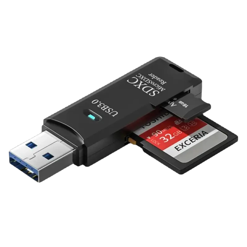 EliteDrive-Endorsed USB 3.0 Card Reader Adapter