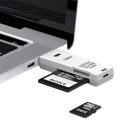 EliteDrive-Endorsed USB 3.0 Card Reader Adapter