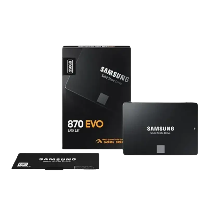 Samsung 870 EVO SSD 250GB-2TB