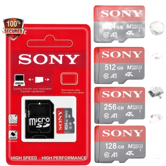 Sony High-Speed Micro SD Card 32GB-1TB